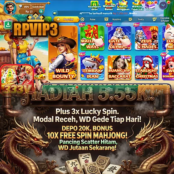 rpvip3 Masuk